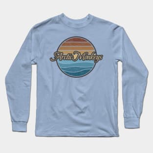 Arctic Monkeys Retro Waves Long Sleeve T-Shirt